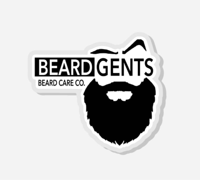 Beard Gents Acrylic Pin