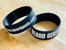 Load image into Gallery viewer, Beard Gents Silicone Wristband